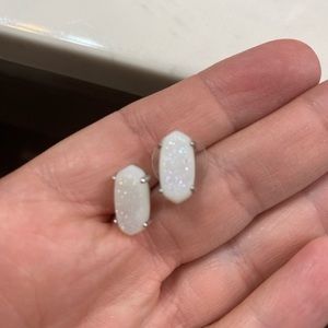 Betty drusy earrings